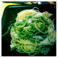 Pesto spaghetti